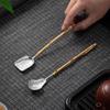 New Chinese Style Bamboo & Tin Tea Scoop