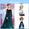 Figura de Ação Elsa Anna 15cm Brinquedo Modelo Topper de Bolo Decoração de Casa Presente de Aniversário