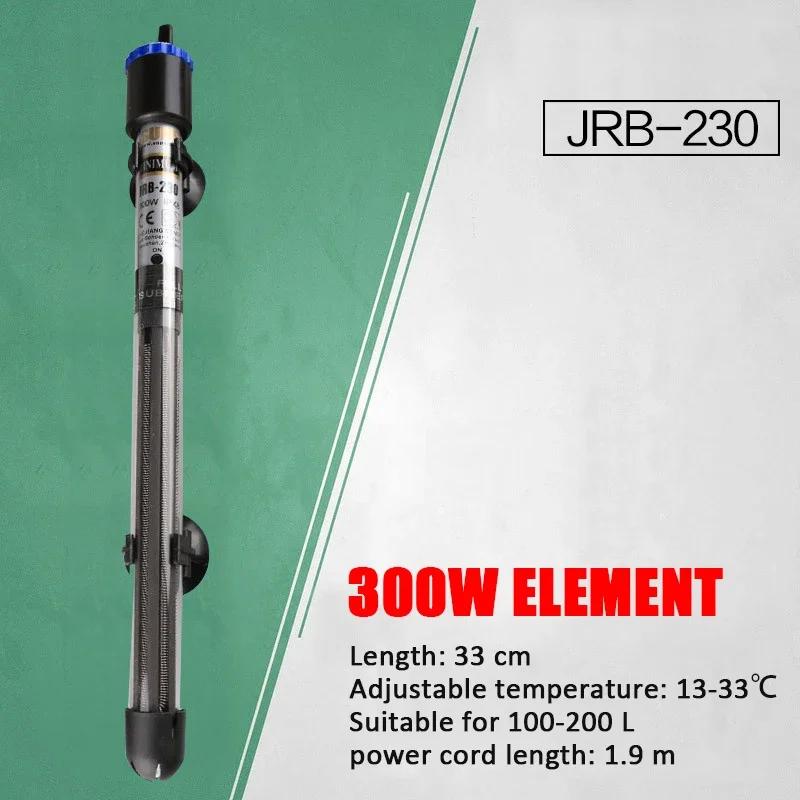 Thermostat submersible externe pour aquarium, régulateur de température automatique, tige chauffante en verre de quartz, tige chauffante constante