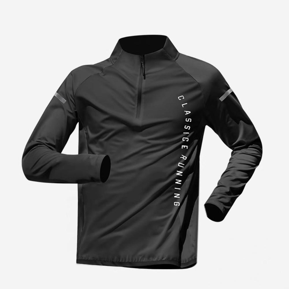Long Sleeved Sport Running Shirts Quick Dry Men Sport T-shirt Men's Fitness T-shirt Football