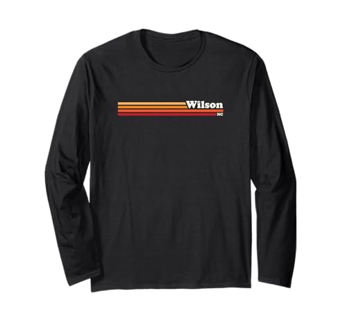 

Vintage 1980s Graphic Style Wilson North Carolina Long Sleeve T-Shirt