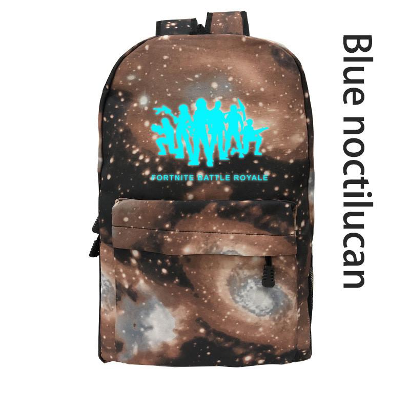 Luminous Bag Game Youth Campus Fashion Trend Backpack For Unisex