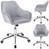 Elegant Corum Swivel Office Chair for the Office Armchair Grey Jumihome