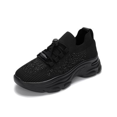 Mook Coleman Sparkling Knit Sneakers Black 516323309Ya