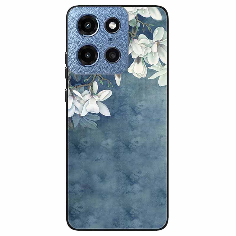 Phone Cases for Moto G 2025 5G Case Flowers Printing Silicone TPU Soft Covers for Motorola Moto G 2025 Back Shell For Moto G 5G