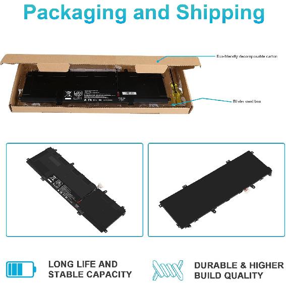 

SU06XL L29184-005 Laptop Battery for HP Spectre X360 Convertible 15-df0xxx 15-df1xxx 15-df0013dx 15-df0033dx 15-df1043dx 15-df0069nr 15t-df000 HDX18