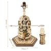 3D dřevěné puzzle Kouzelné violoncello mechanická hrací skříňka s pohyblivou stopkou Vtipná kreativní hračka pro dítě Sada stavebnic pro dívky Dospělý