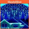 3.5m Warm White Led Icicle String Lights Outdoor Christmas Waterproof Decor