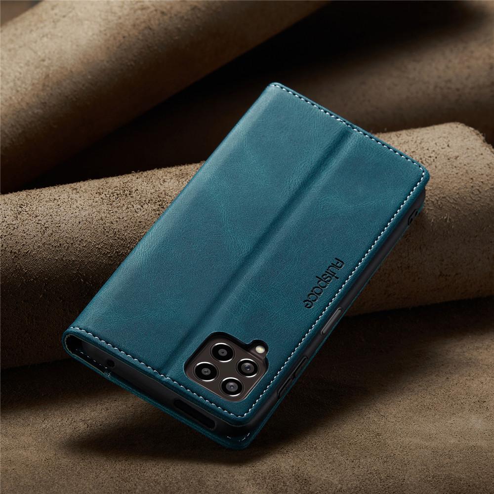 Luxury Genuine Leather Magnetic Wallet Flip Case for Samsung Galaxy M53 M33 M13 M32 M31 M12 M23 Card Slot Stand Shockproof Foldable Protection Cover