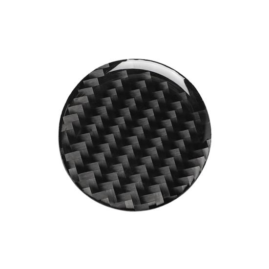 

Автомобильная ручка из углеродного волокна, наклейка с центральным управлением для украшения A3 2014-2019