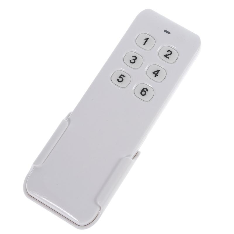 RF Digital Remote Control with Base Transmitter for Switch 433MHz Wireless Learning Code 6/8 Button EV1527 AK-500-8G