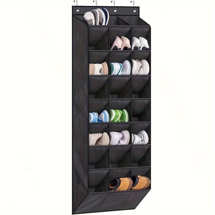 New Multifunctional 24-Grid Door Rear Thickened Storage Hanging Bag, Multifunctional Storage Hanging Bag, Storage Bag, Shoe and Boot Storage Bag