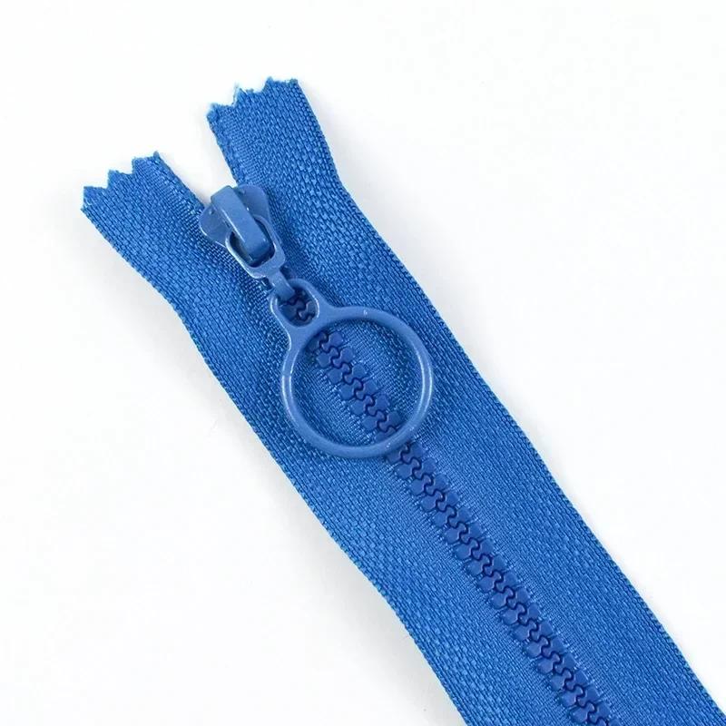5/10/20Pcs Meetee 25/60cm 3# Resin Zippers Close/Open End Zipper for Clothes Bags Ring Puller Zip Garment Sewing Accessories
