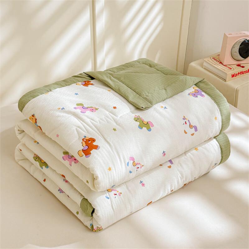 Yimo YunGan Double-Layer Gauze Xinjiang Cotton Summer Quilt 180x220cm