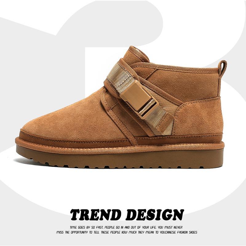 

3157 осенне-зимние сноубутсы новые меховые цельные утолщенные толстые хлопковые туфли пара ботинок Мартина бархатные 44