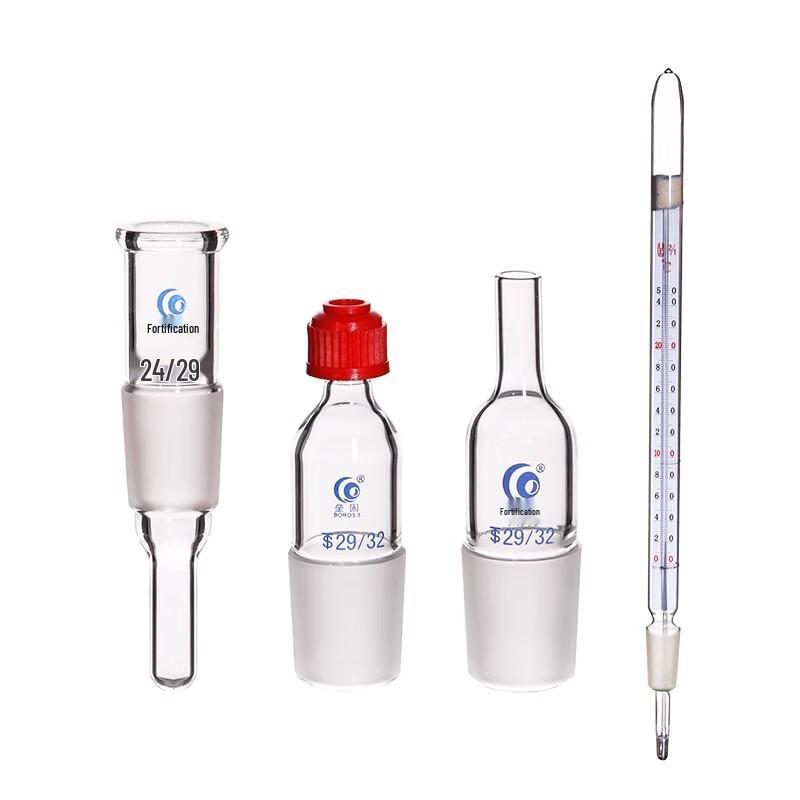 Leigu Ground Joint Plugged Thermometer with Thermowell Max 250°C, Joint 14#