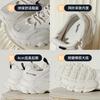 Augustine Dad Shoes Autumn New Student Sports White Shoes Platform Running Casual Shoes Ins