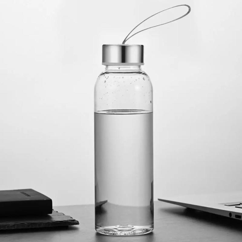 Simple Sport Water Bottle Large Capacity Tea Coffee Cup High Quality Plastic Drinking Water Cup Portable Outdoors Kitchen Tools Sports Water Bottle