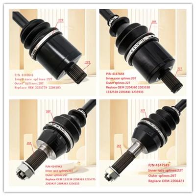 CV JOINT KIT for Polaris RANGER 570 CREW RZR 570 2206524 2206521 2206539 2206535 2208173 3235779 2204103 2206423 2203875 2204099