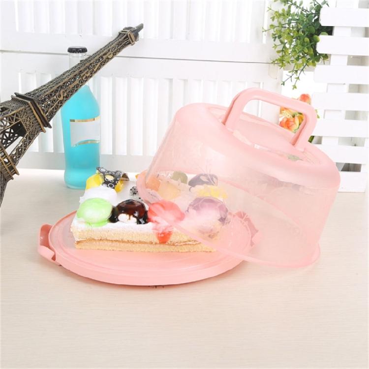 Versatile Cake Container Portable Cake Transport Carrier with Handle Pastry Tray
