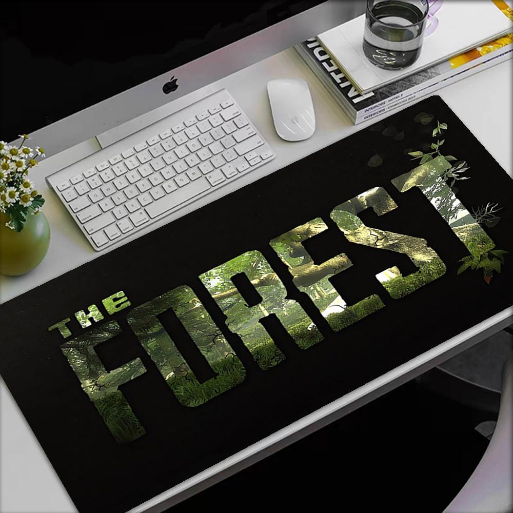The Forest Theme Mouse Pad, Non Slip Rubber Base, Multifunctional Office & Home Decor, Perfect for Workspace Personalization.