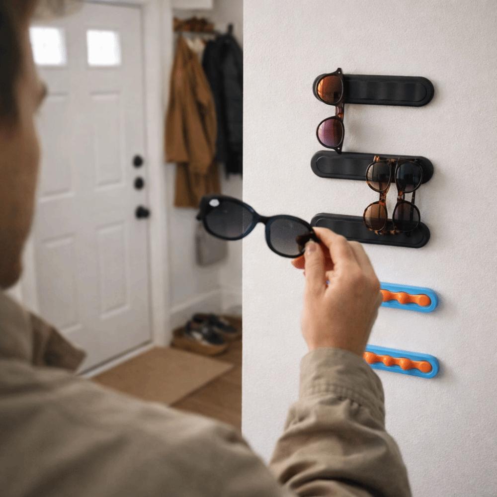 Wall Mounted Eyeglass Storage Rack Waved Design Glasses Display Rack Eyeglass Rack  Shops