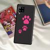 Dog Paw Case For Samsung Galaxy A54 A06 A05 A16 A26 A36 A56 A53 A32 A52 A33 A13 A55 A35 A15 A14 A34