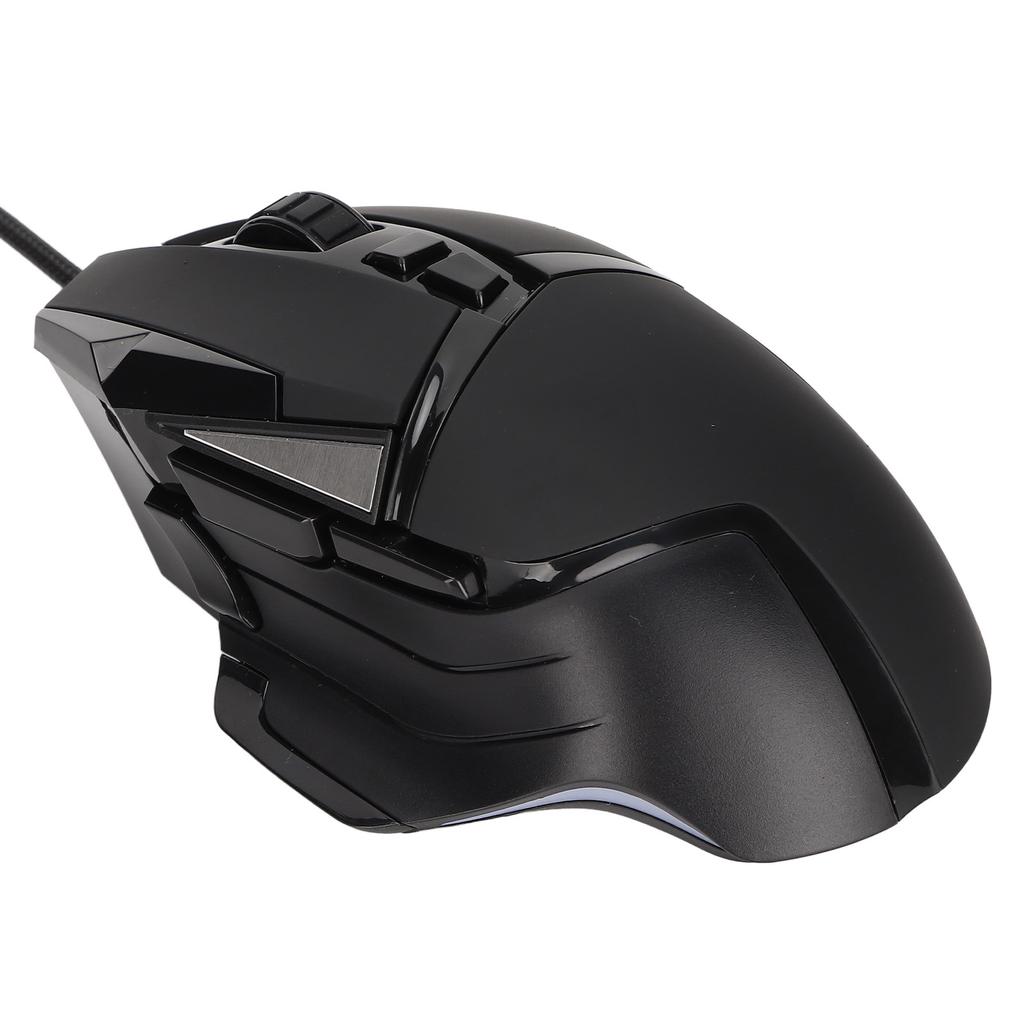 Gaming Mouse Ergonomic Design Adjustable DPI Optical Engine RGB Backlit Plug and Play Wired Mouse
