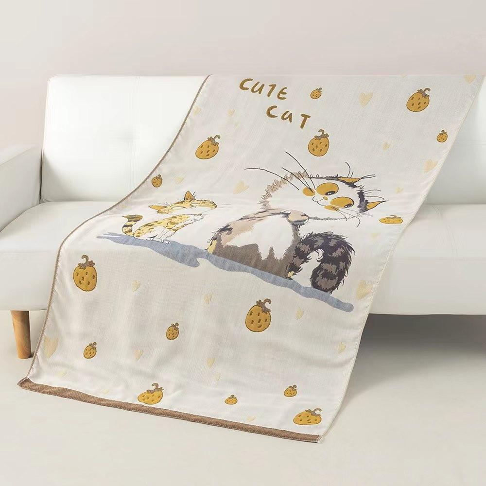 Multi-Layer Gauze Cotton Bath Towel Soft And Comfortable Beach Towel Ethnic Style Sun God Skin-Friendly Water Absorption