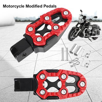 CNC Aluminium Legierung Fußrasten Pedale Motorrad Pedale Dirt Bike Fußrasten Für Pit Dirt Bike Elektrische Bikes Universal