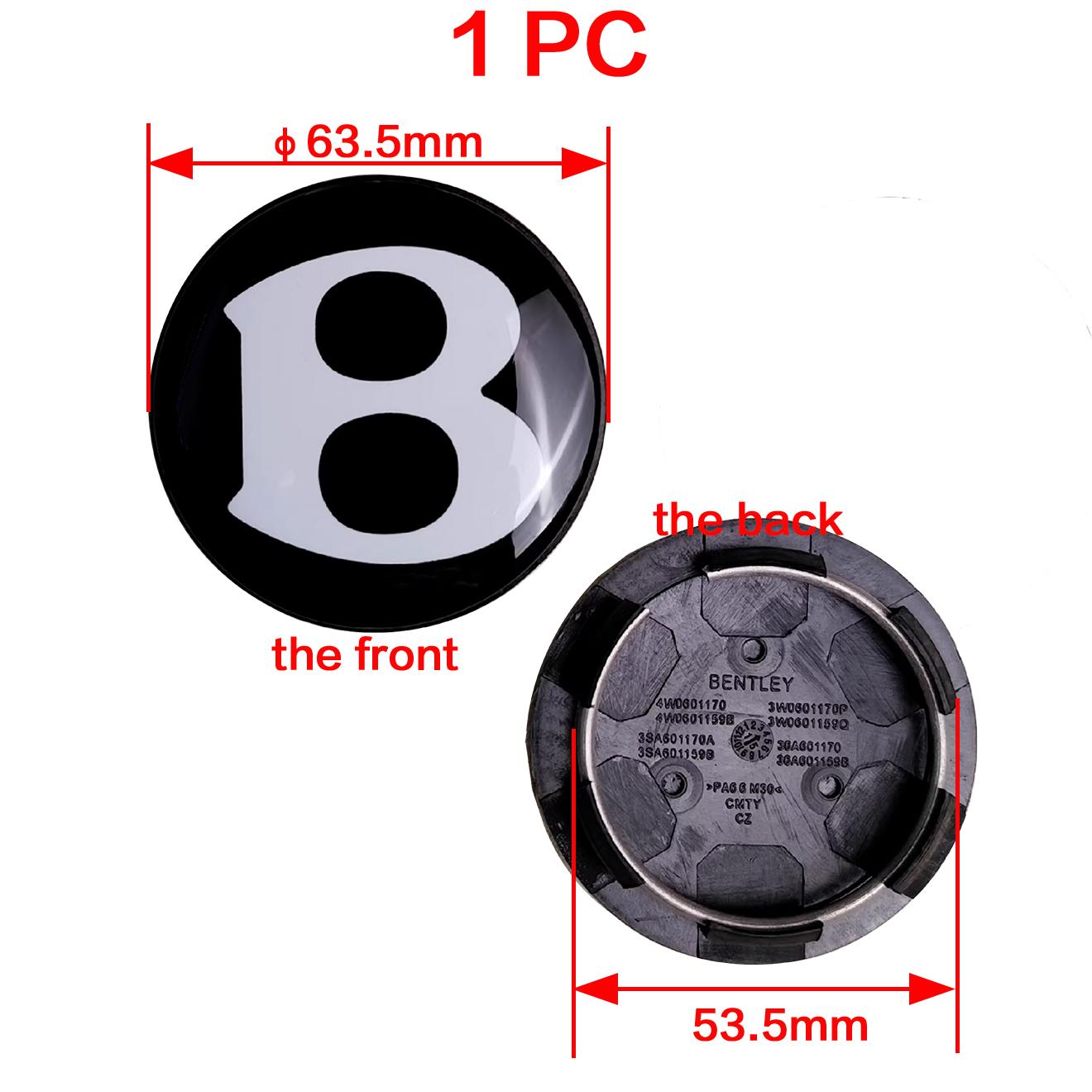 

For Bentley Wheel Decoration Cover 3W0601159Q 3W0601159B 3W0601170 3W0601170P 3SA601170 3SA601170 3SA601159B 36A601159B Bentley