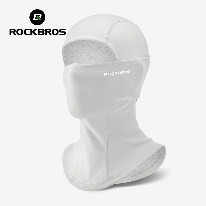 ROCKBROS Winter Radsportmaske Fleece Thermisch Warmhalten Winddicht Radfahren Gesichtsmaske Sturmhaube Skimaske Angeln Skifahren Mütze Kopfbedeckung