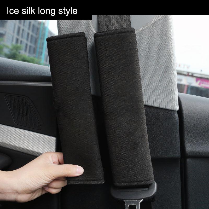 

Чехол на ремень безопасности автомобиля с изображением мультяшного банта и облака, сетчатый наплечный ремень, подушка для автомобильной поддержки шеи, протектор наплечника