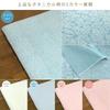 Rivere Towel Sheet, Single, 100% Cotton, Made in Japan (Imabari-made), Flat Sheet, 150 x 250 cm (Aqua Blue)
