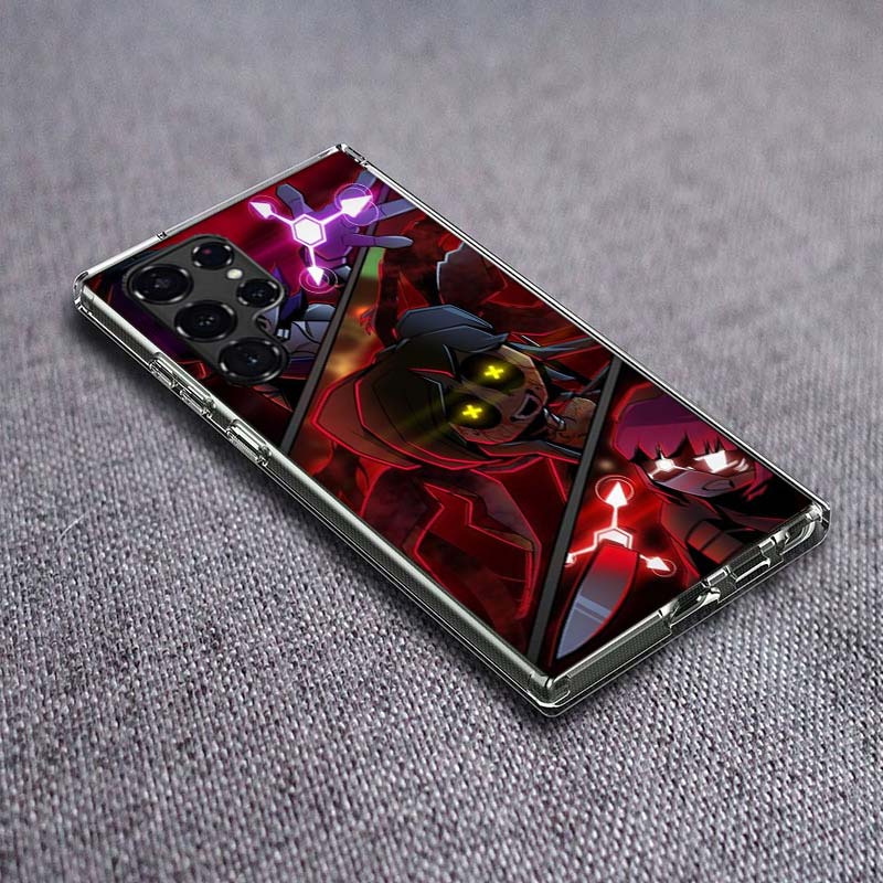 

Game M-Murder-D-Drones Phone Case For Samsung Galaxy S24 S23 S21 S20 FE S22 S26 Ultra S25 Edge S10 Plus Cover Clear TPU Capa She Samsung S23 Plus