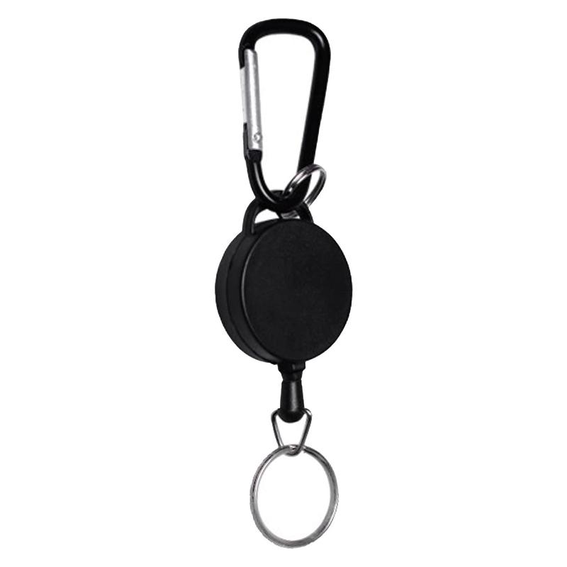 1 Set Smartphone Safety Lanyard Strap Retractable Phone Holder With Carabiner Anti-Drop Harness For Hiking Cycling Climbing