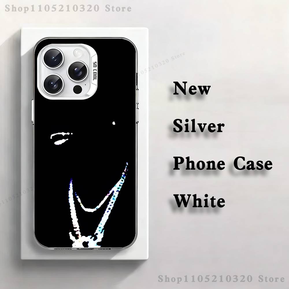 

K-Ken C-Carson Чехол для телефона Teen X для iPhone 17,16,15,14,13,12,11,Mini,Pro,E,MAX Белый Матовый Силиконовый Белый Чехол iPhone14Pro