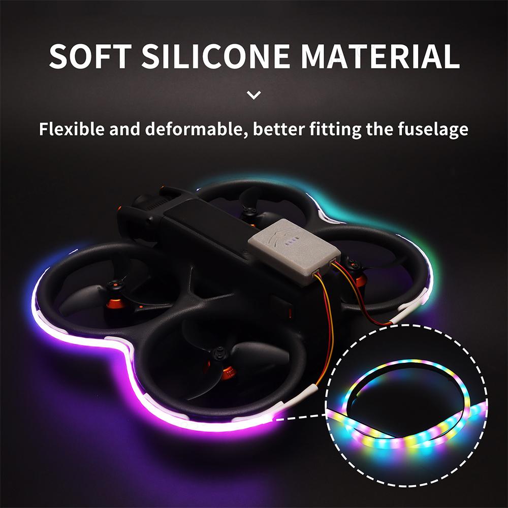 Universal Upgraded Flexible Illumination Strip For DJI Mavic 4 Pro/Neo/Air 3S/Avata 2 Colorful Light Strip Drone Accessories