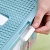 1/2/3 Layers Kids Building Block Storage Box Adjustable Sundries Container Classified Small Storage Container Toy Organizer Box