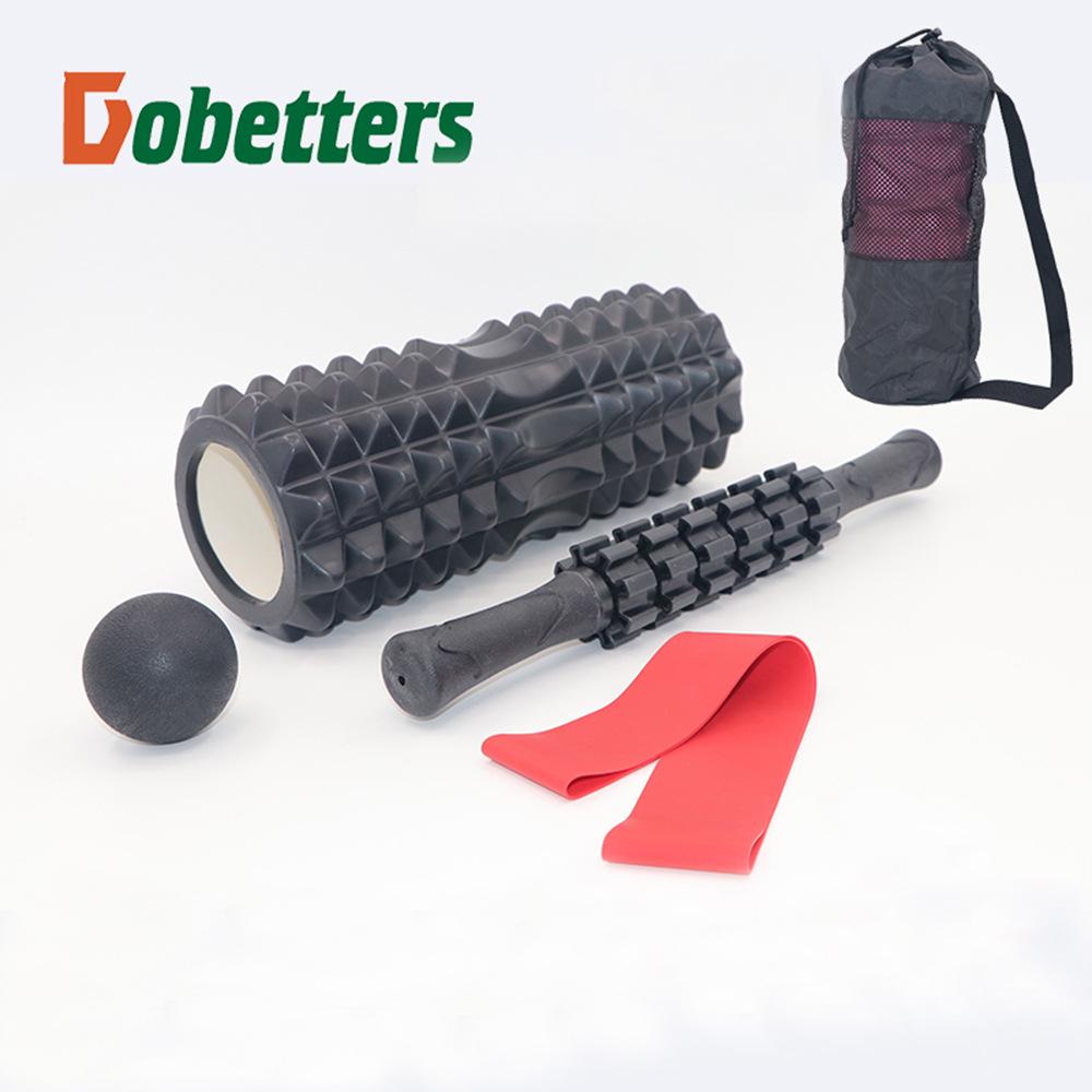 Zestaw 33cm Wałek Piankowy do Jogi Wolf Tooth i Piłka do Masażu