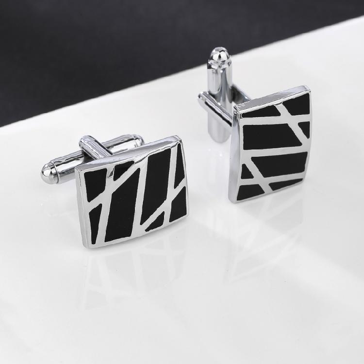 Sophisticated French Design Copper Cufflinks Nonslip Formal Attire Accessories Ergonomic Mechanism For Groomsmen