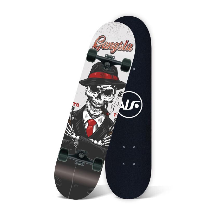 

Ailefu Double Kick Skateboard