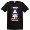 Anthrax Metal Band Horror Maske T-Shirt Grafik Rock Musik T-Shirt