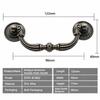 Zinc Alloy Cabinet Handles Antique Bronze Furniture Handles Classic Dresser Knob  Home Furniture