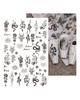 Laser Nail Stickers Butterfly Heart Star Design Adhesive Slider Decals Nail Art Stickers Manicure Decorations