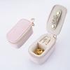 Novelty Hanging Keychain Jewelry Box With Velvet Storage For Travel And Gift