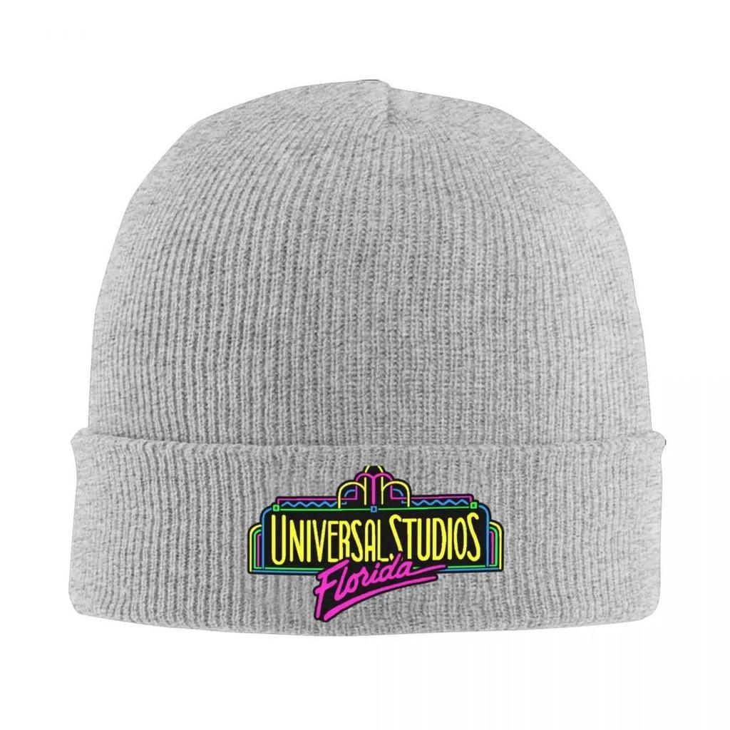 Universal Studios Florida V2 Warm Knitted Cap Hip Hop Bonnet Hat Autumn Winter Outdoor Beanies Hats for Unisex Adult