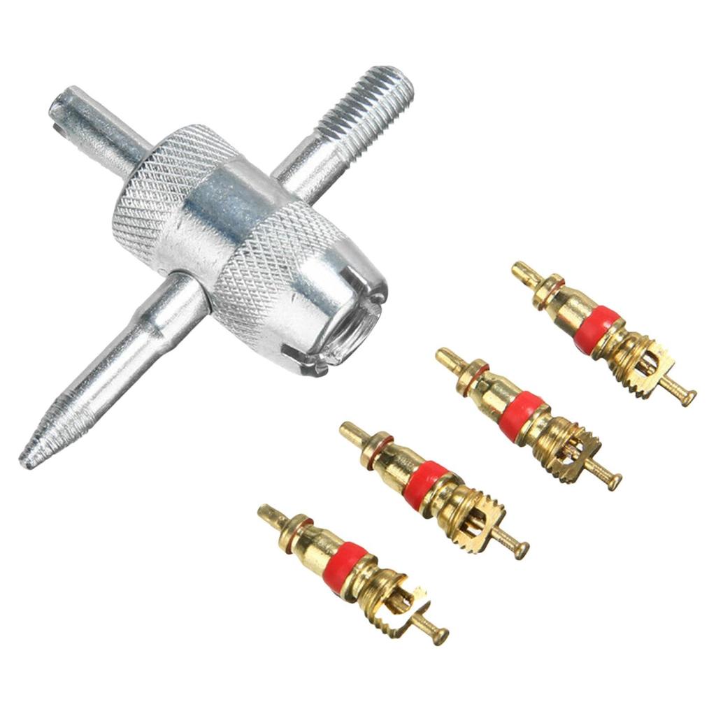 Valve Core Remover, Tire Valve Removal Tool | Valve Adjustment Tool High Strength Tire