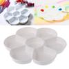 7-hole Plum Blossom Imitation Porcelain Watercolor Palette Art Painting Tray Oil Painting Palette Tray