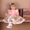 60 Cm Reborn Baby Girl Toy Cloth Body Realistic Princess Newborn Baby Dolls Kids Birthday Christmas Gifts Suit for 7+ Years